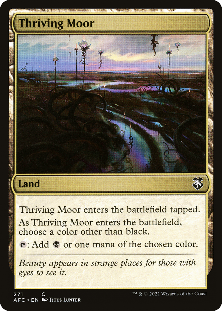 Thriving Moor (271) - Forgotten Realms Commander