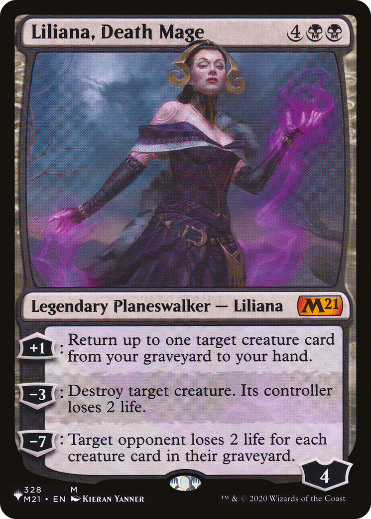 Liliana, Death Mage (M21-328) - The List