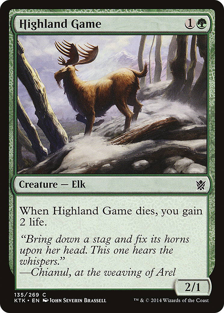 Highland Game (135) - Khans of Tarkir