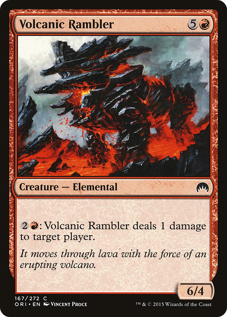 Volcanic Rambler (167) - Magic Origins