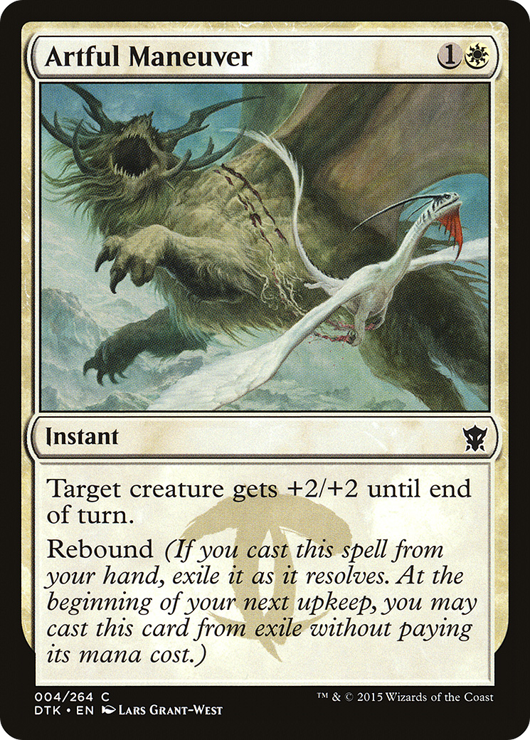 Artful Maneuver (004) - Dragons of Tarkir