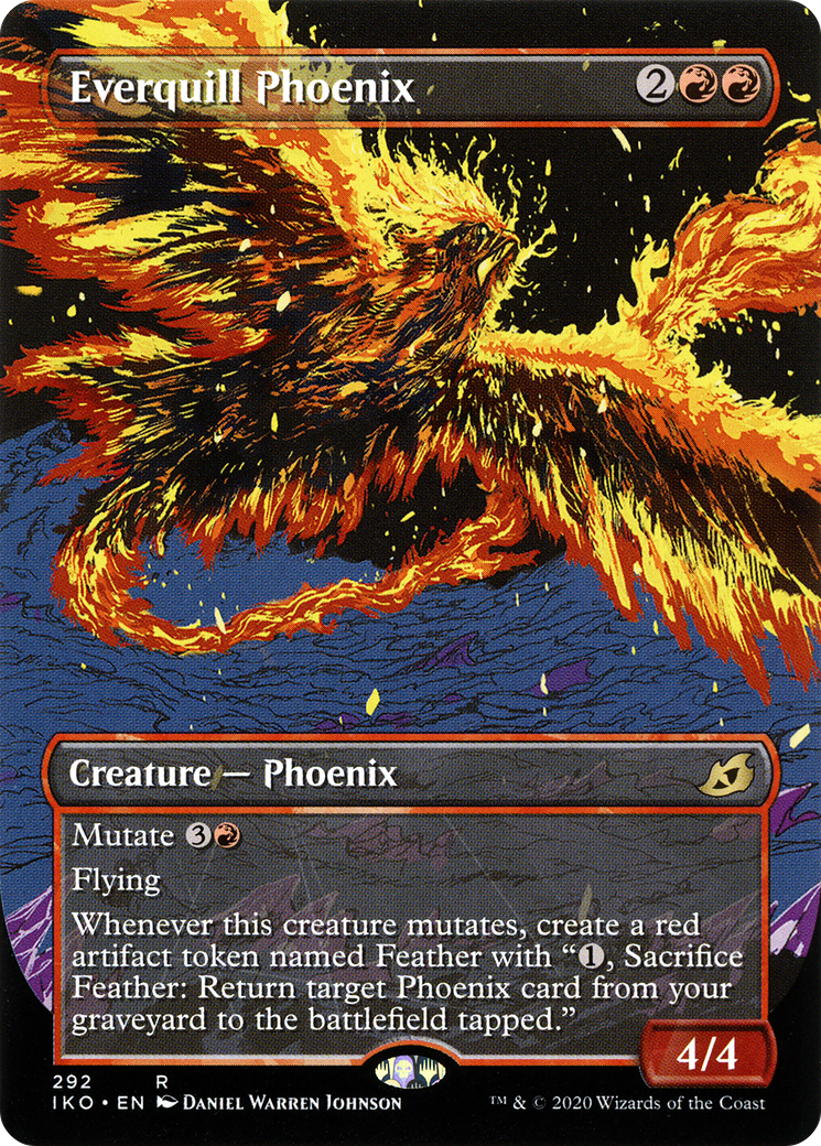 Everquill Phoenix (Showcase) (292) - Ikoria: Lair of Behemoths