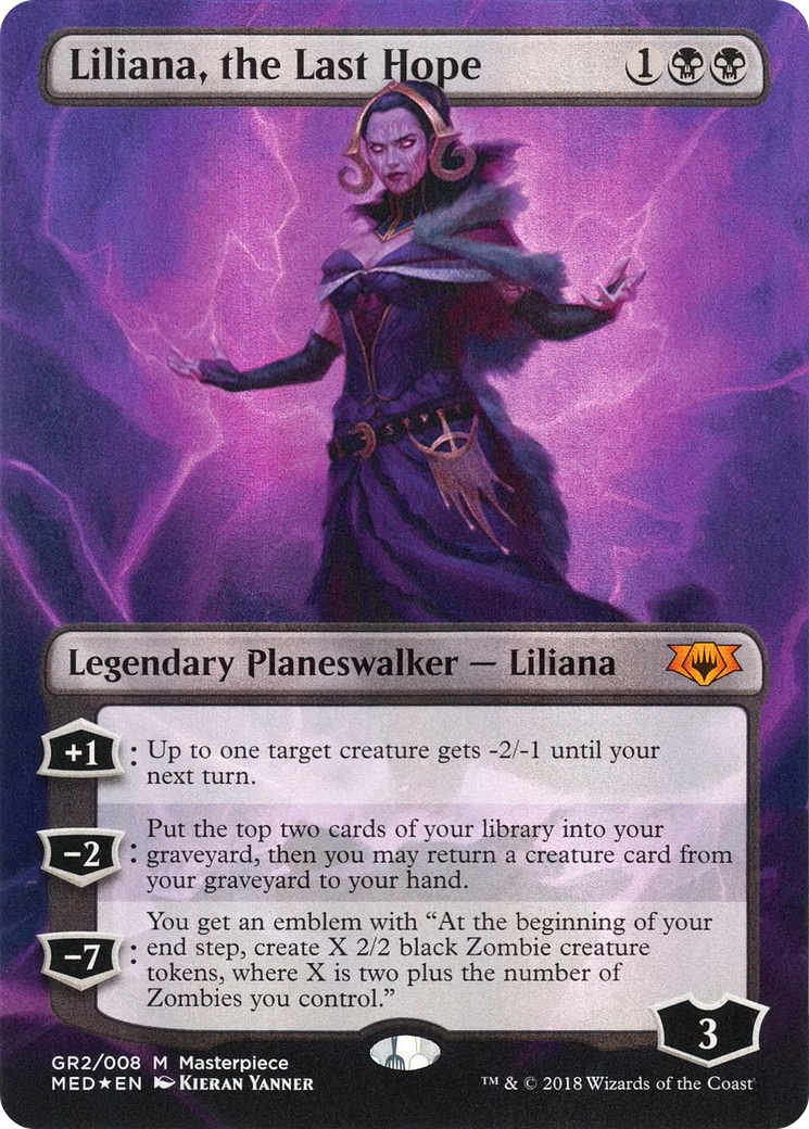 Liliana, the Last Hope (GR2) Foil - Mythic Edition