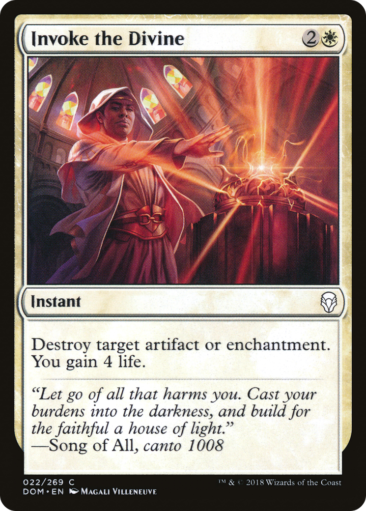 Invoke the Divine (022) Foil - Dominaria