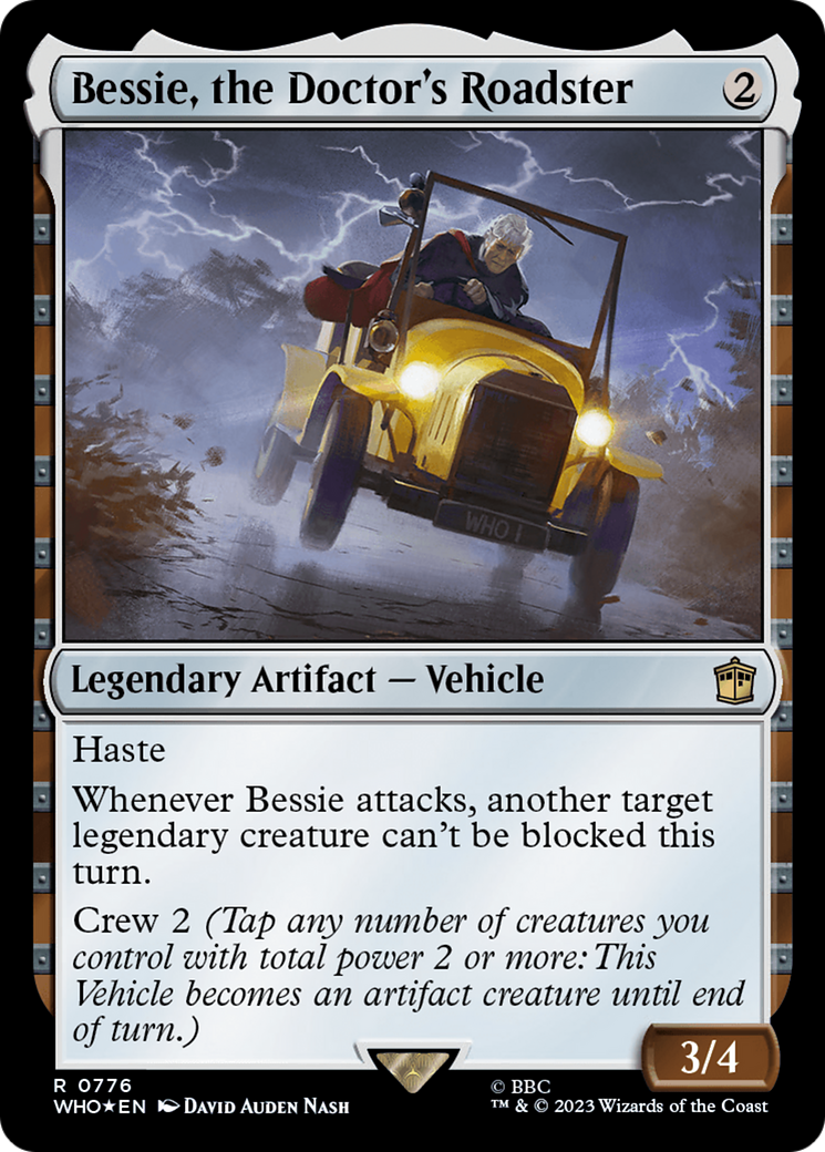 Bessie, the Doctor's Roadster (776) Foil - Doctor Who