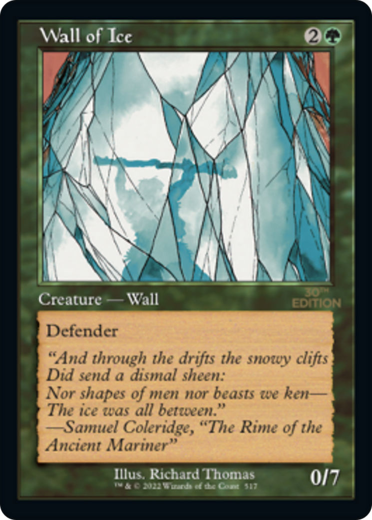 Wall of Ice (Retro) (517) - 30th Anniversary Edition
