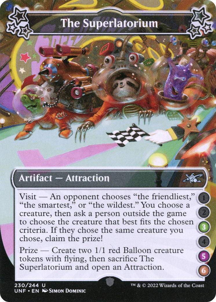 The Superlatorium (3-5-6) (230) Foil - Unfinity