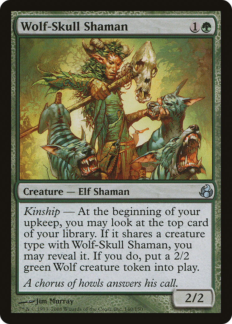 Wolf-Skull Shaman (140) - Morningtide