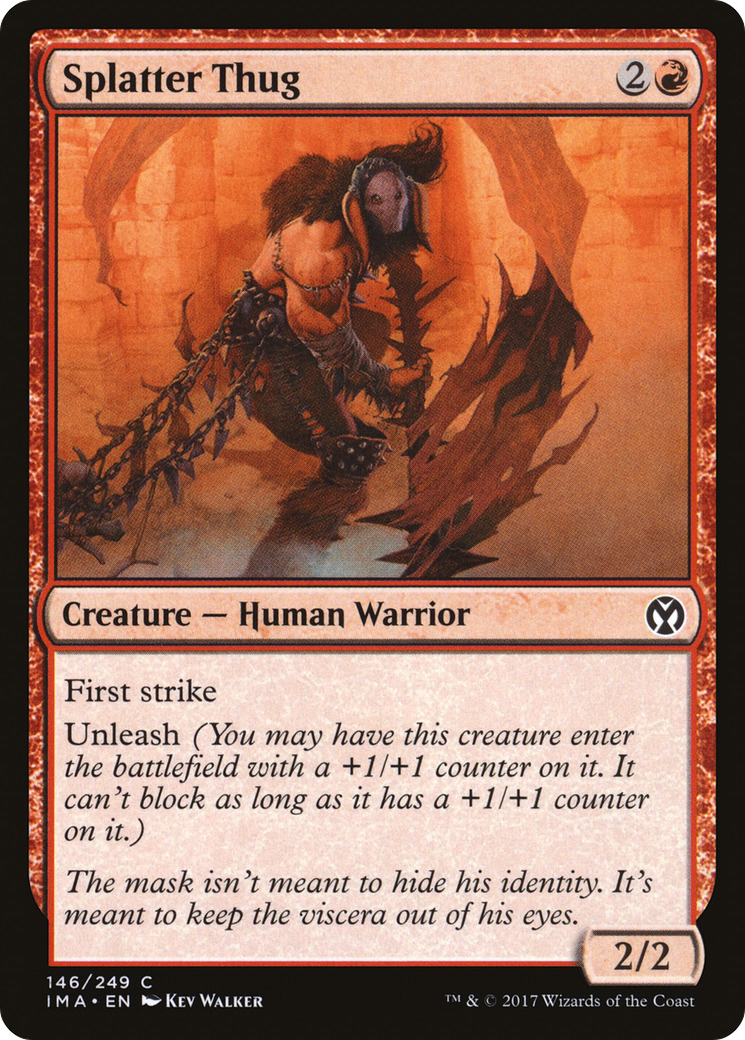 Splatter Thug (146) - Iconic Masters