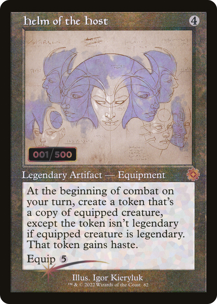 Helm of the Host (Retro) (82z) Foil - The Brothers' War Retro Artifacts