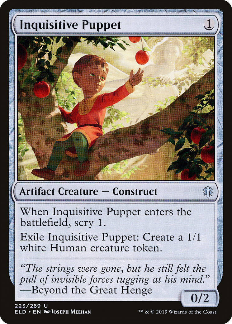 Inquisitive Puppet (223) Foil - Throne of Eldraine