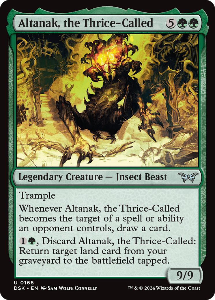 Altanak, the Thrice-Called (166) - Duskmourn: House of Horror