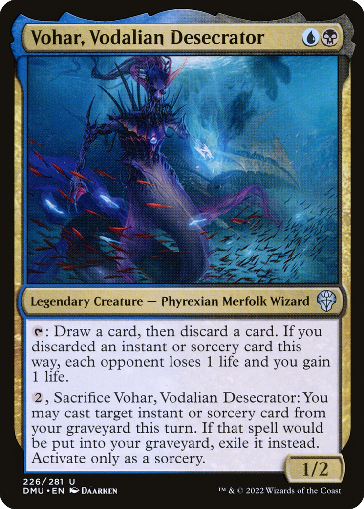 Vohar, Vodalian Desecrator (226) Foil - Dominaria United