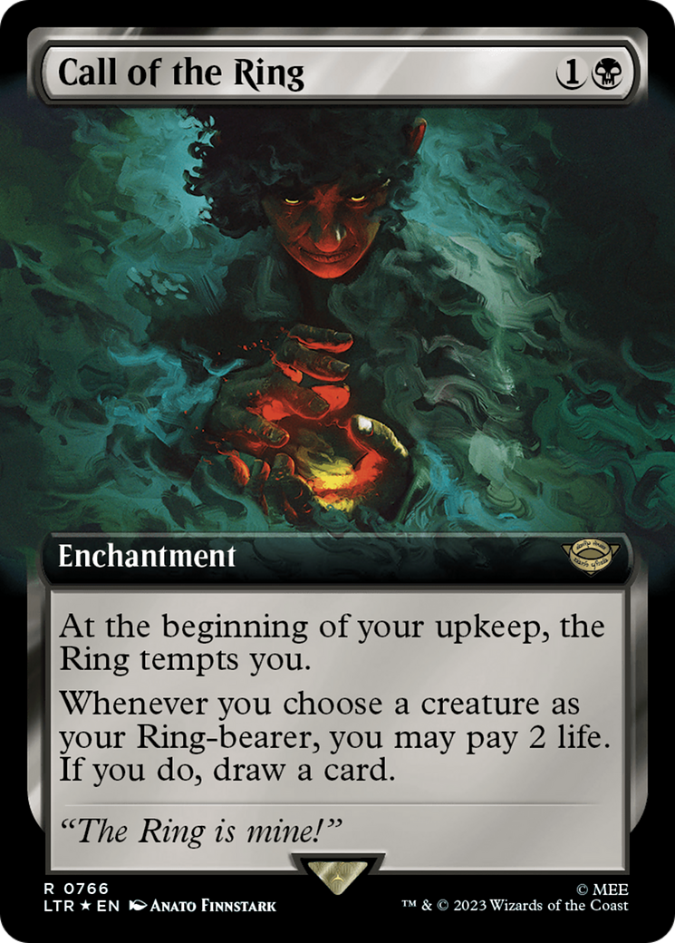 Call of the Ring (Extended Art) (766) Foil - The Lord of the Rings: Tales of Middle-earth