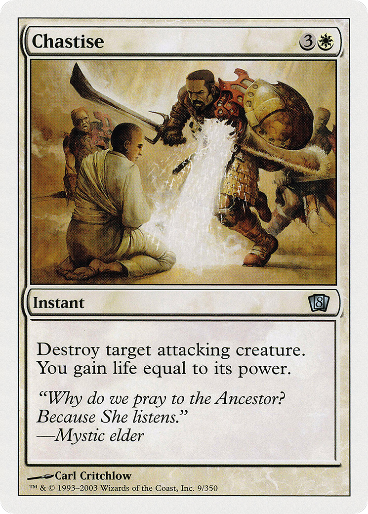 Chastise (009) Foil - Eighth Edition