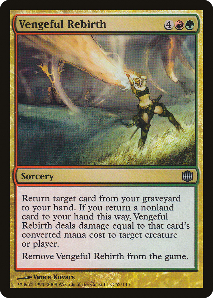 Vengeful Rebirth (062) Foil - Alara Reborn