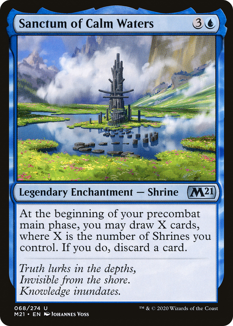 Sanctum of Calm Waters (068) - Core Set 2021