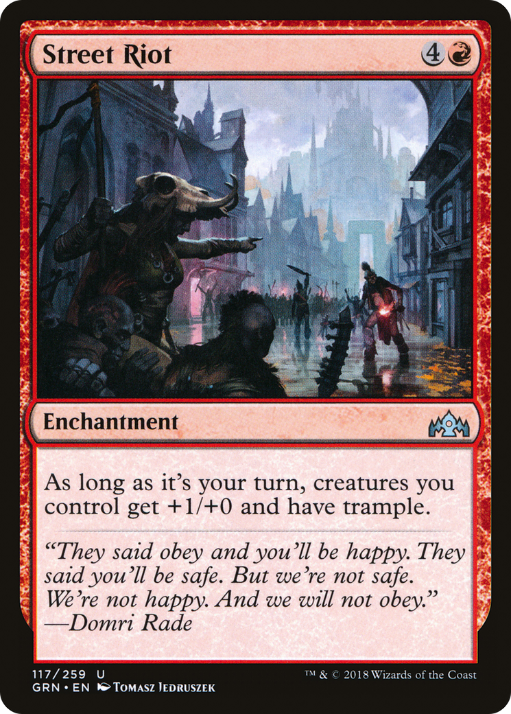 Street Riot (117) - Guilds of Ravnica