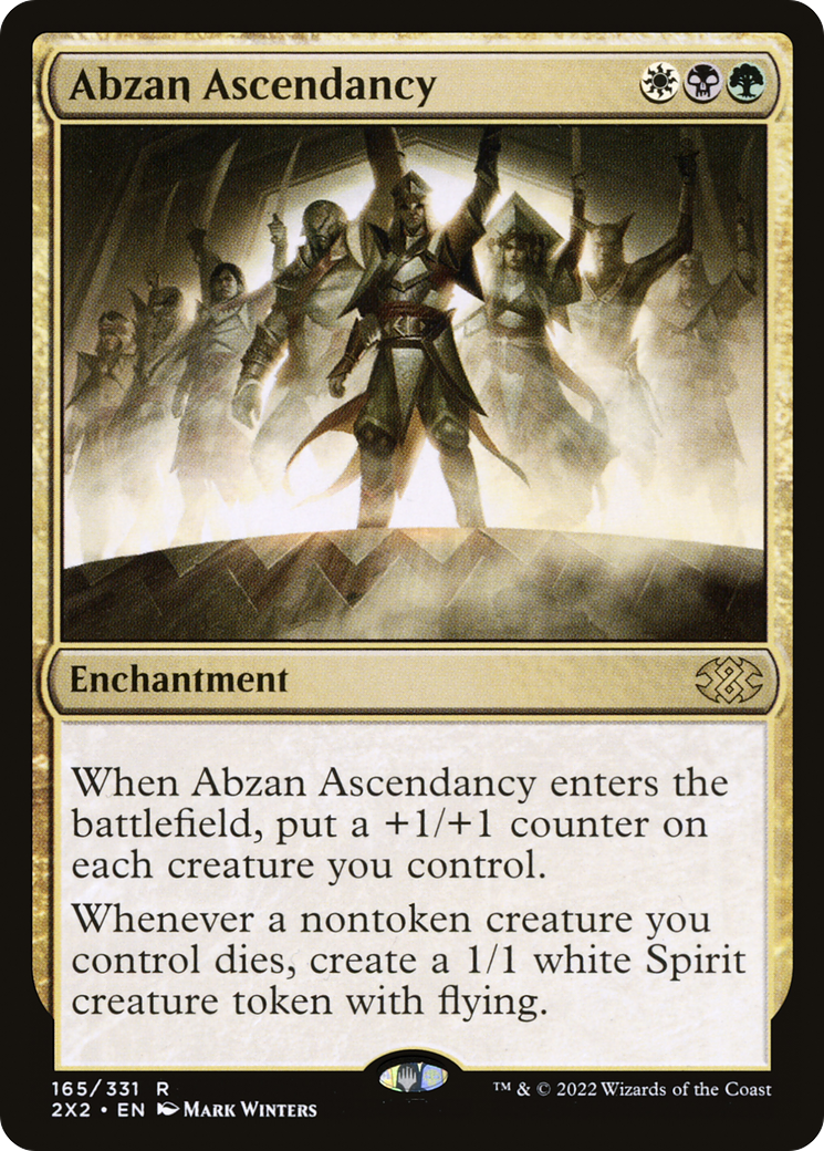 Abzan Ascendancy (165) Foil - Double Masters 2022
