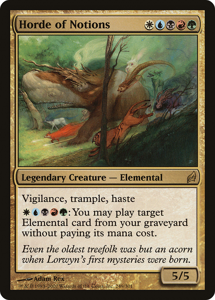 Horde of Notions (249) Foil - Lorwyn