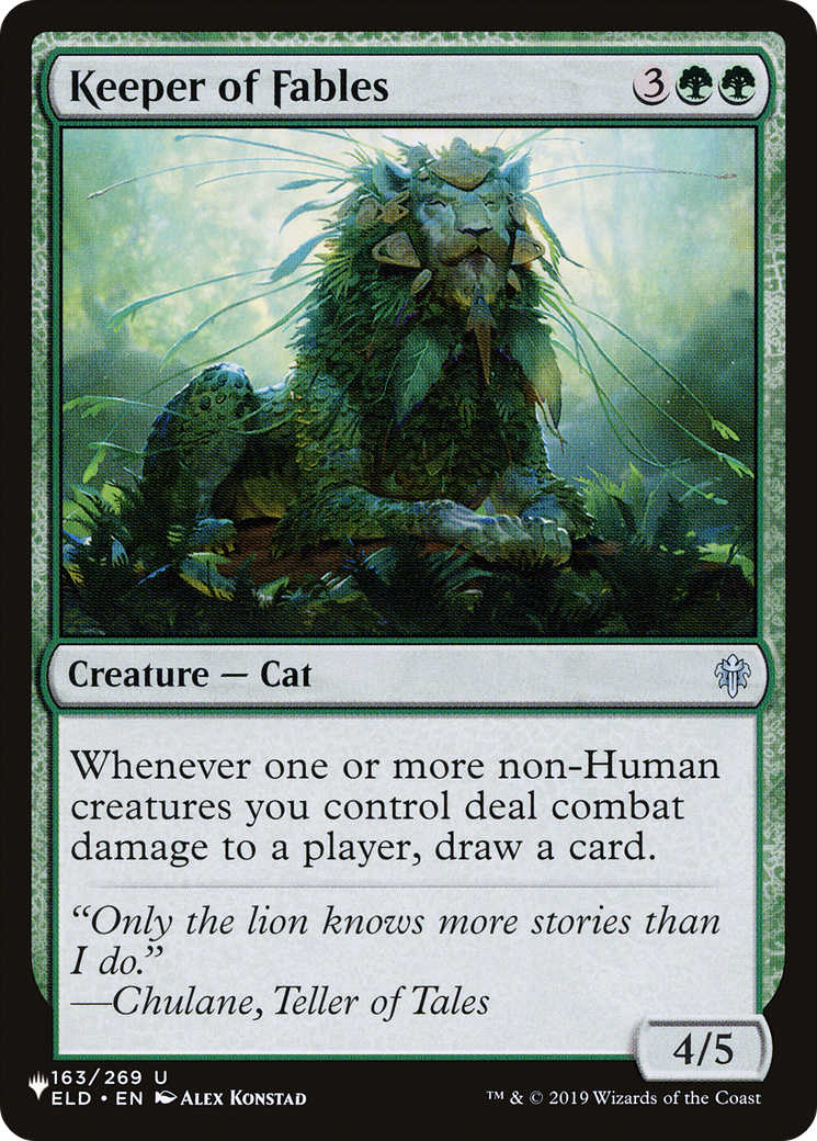 Keeper of Fables (ELD-163) - The List