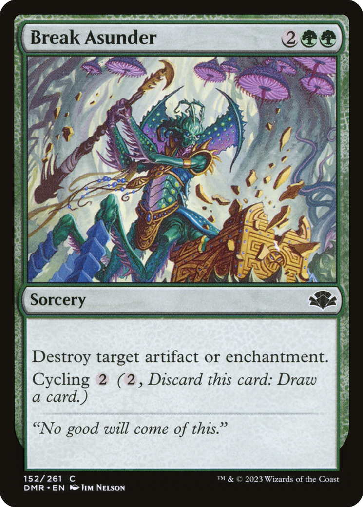 Break Asunder (152) Foil - Dominaria Remastered