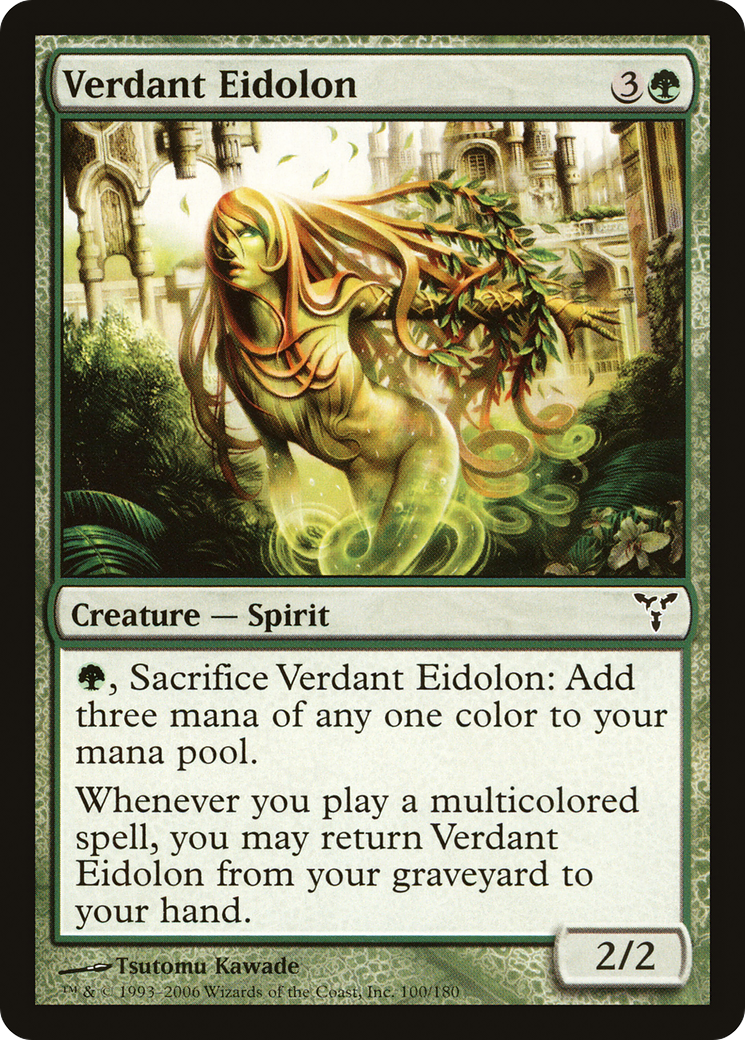 Verdant Eidolon (100) Foil - Dissension