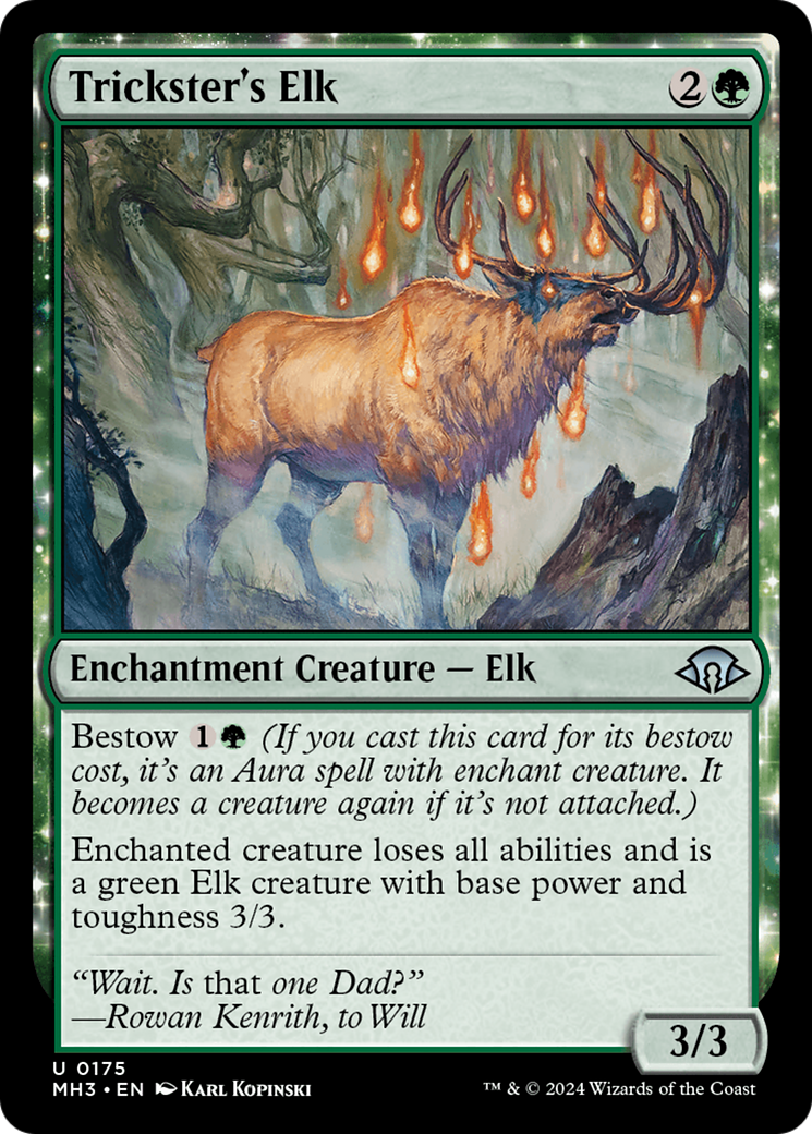 Trickster's Elk (175) Foil - Modern Horizons 3