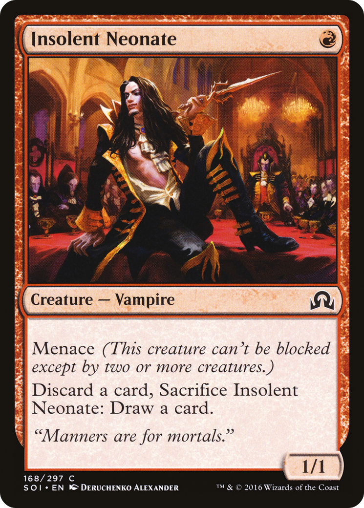 Insolent Neonate (168) Foil - Shadows over Innistrad