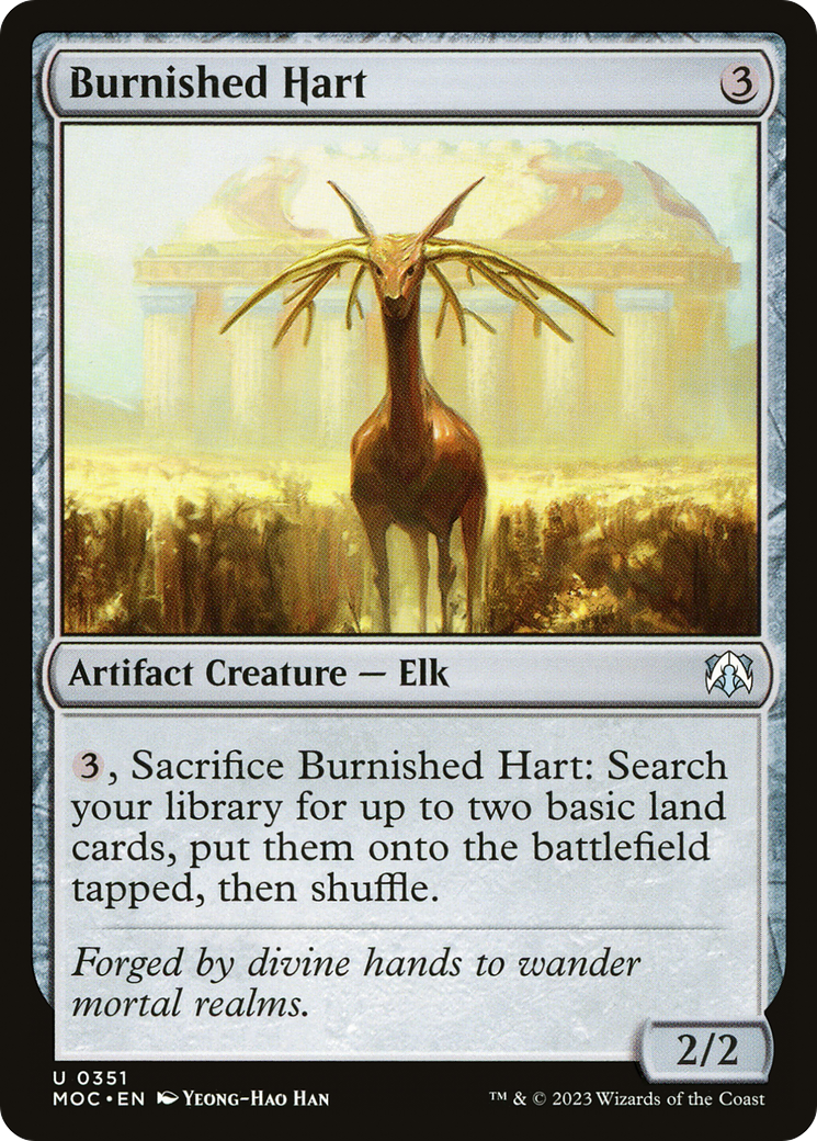 Burnished Hart (351) - March of the Machine Commander