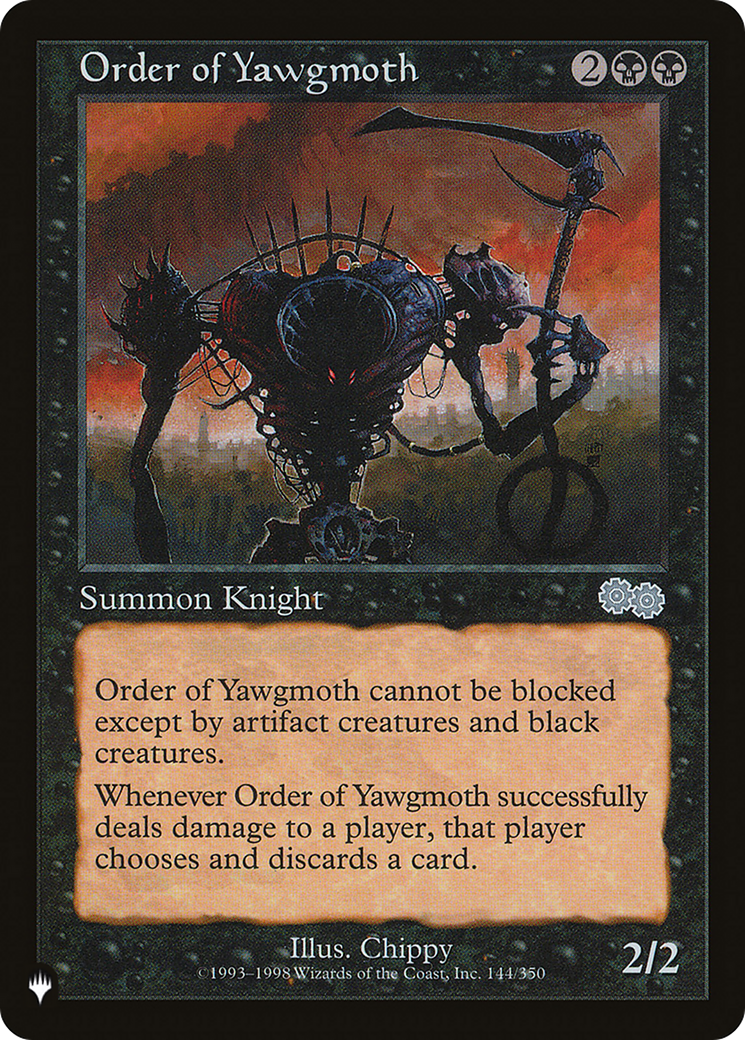 Order of Yawgmoth (Retro) (USG-144) - The List