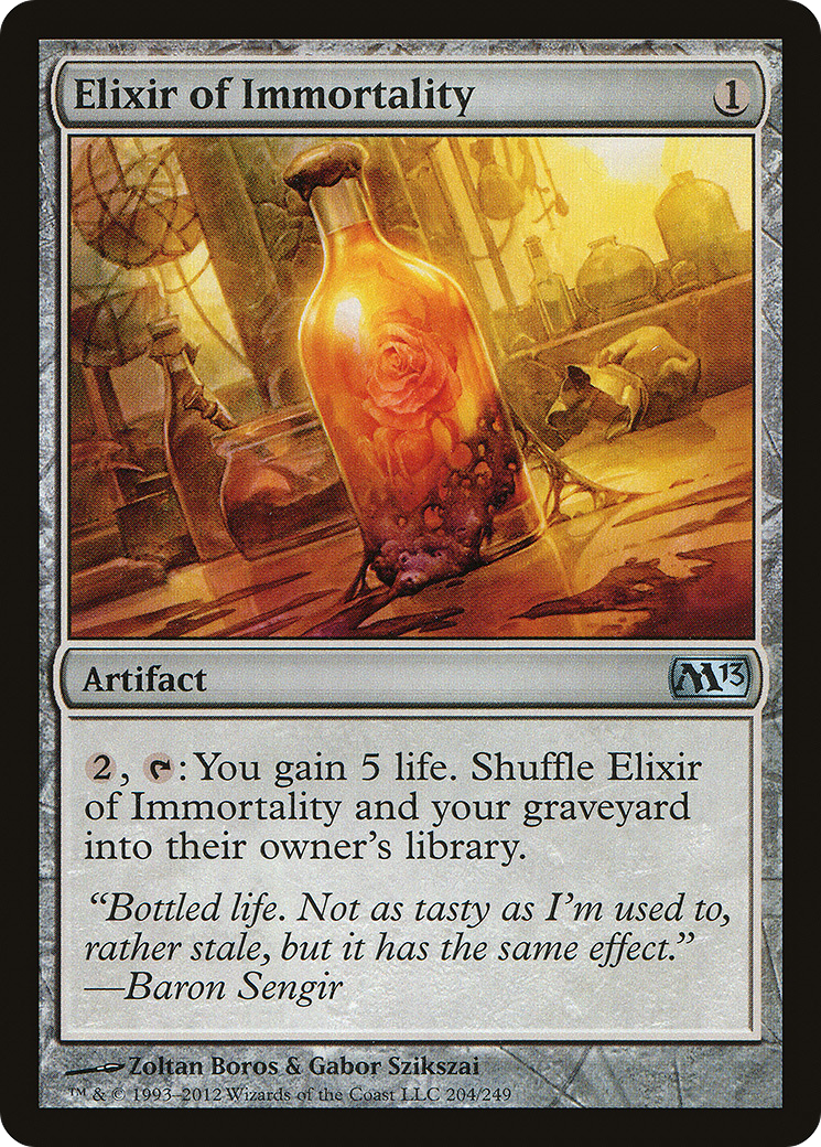 Elixir of Immortality (204) Foil - Magic 2013