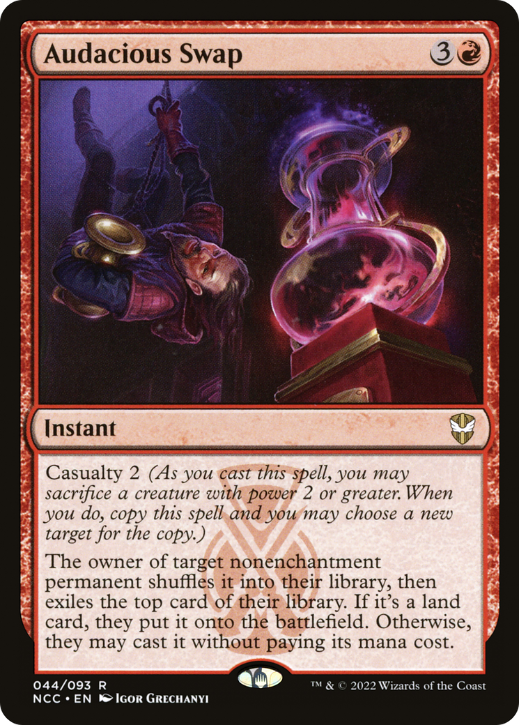 Audacious Swap (044) - New Capenna Commander