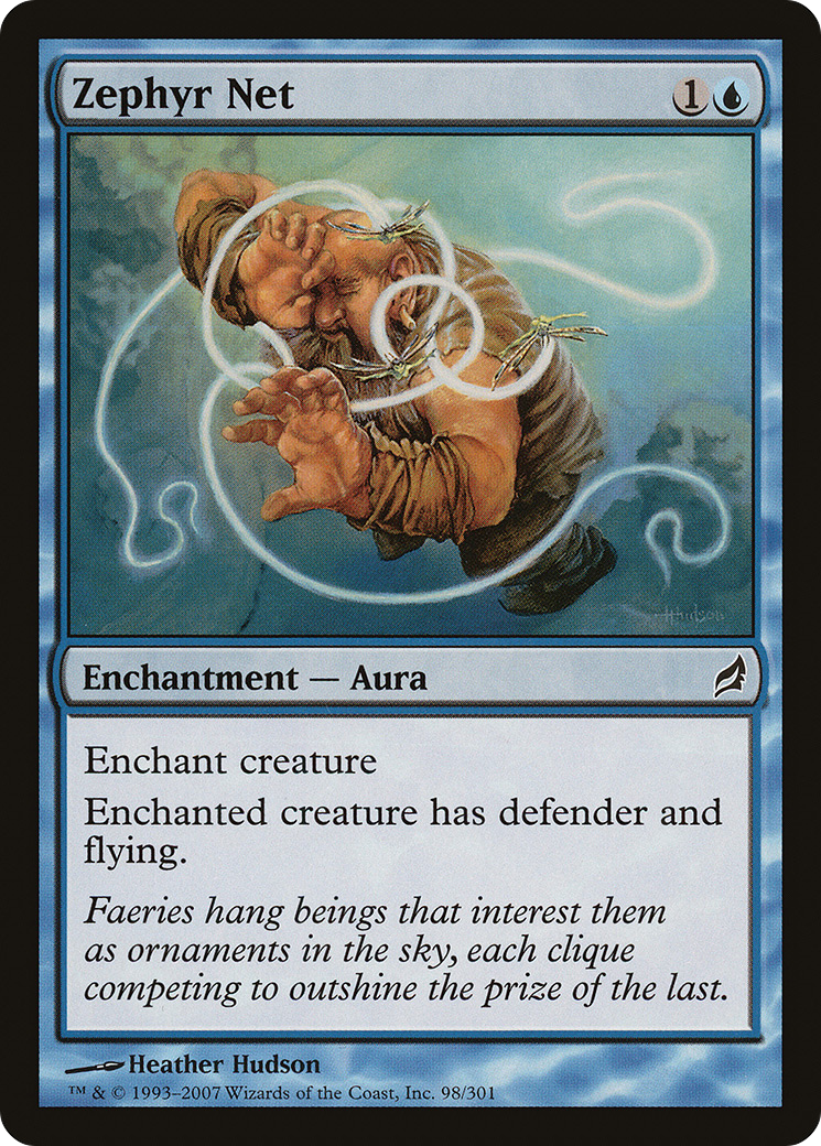 Zephyr Net (098) Foil - Lorwyn