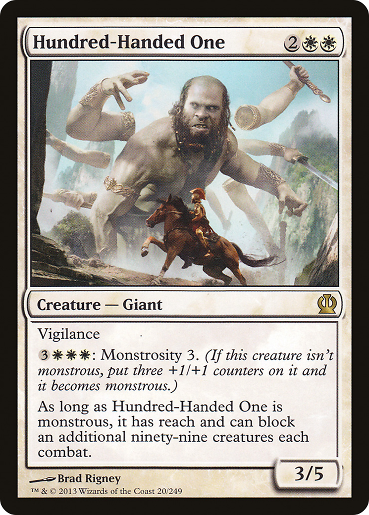 Hundred-Handed One (020) Foil - Theros