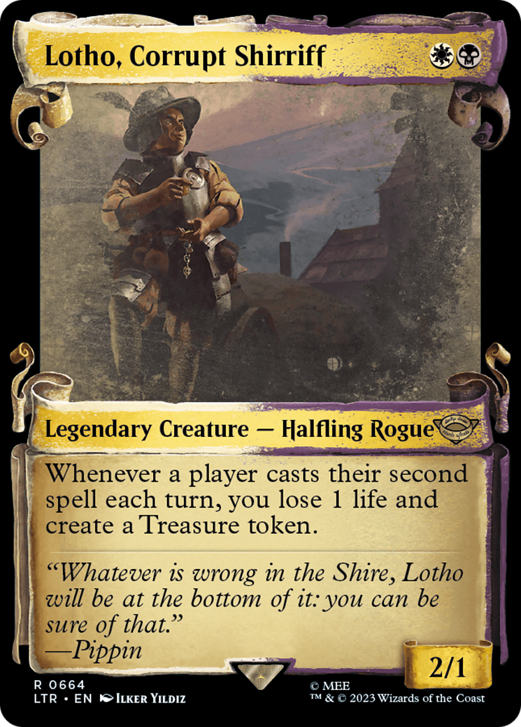 Lotho, Corrupt Shirriff (Showcase) (664) - The Lord of the Rings: Tales of Middle-earth