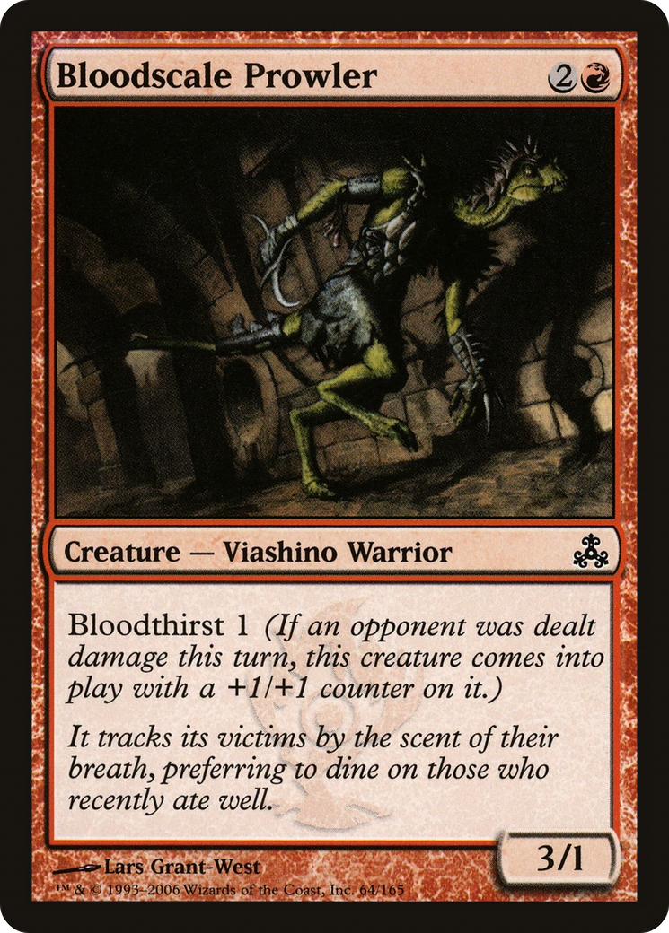 Bloodscale Prowler (064) Foil - Guildpact