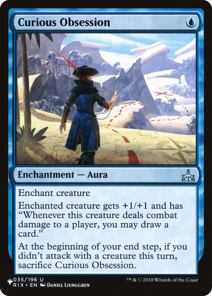 Curious Obsession (RIX-35) - The List