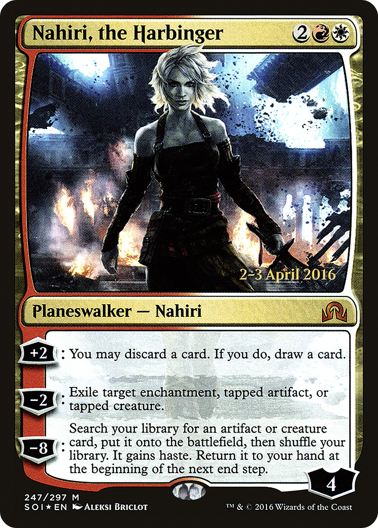 Nahiri, the Harbinger (247) Foil - Shadows over Innistrad Promos
