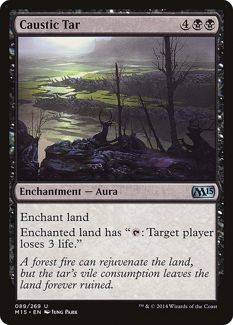 Caustic Tar (089) Foil - Magic 2015