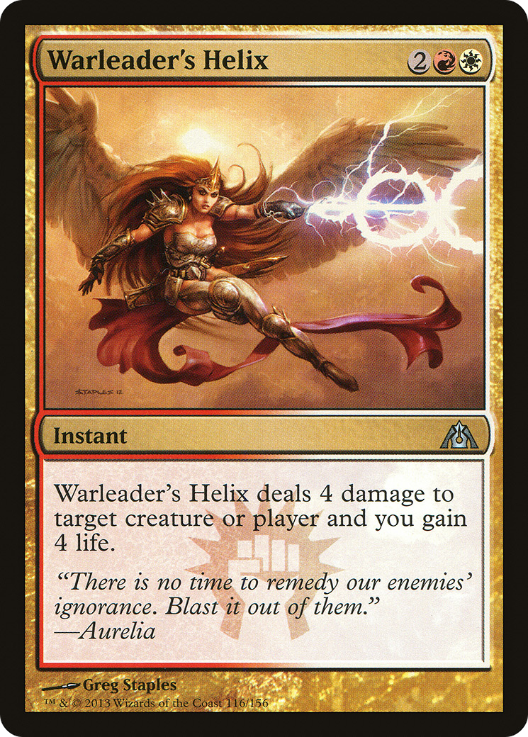 Warleader's Helix (116) - Dragon's Maze