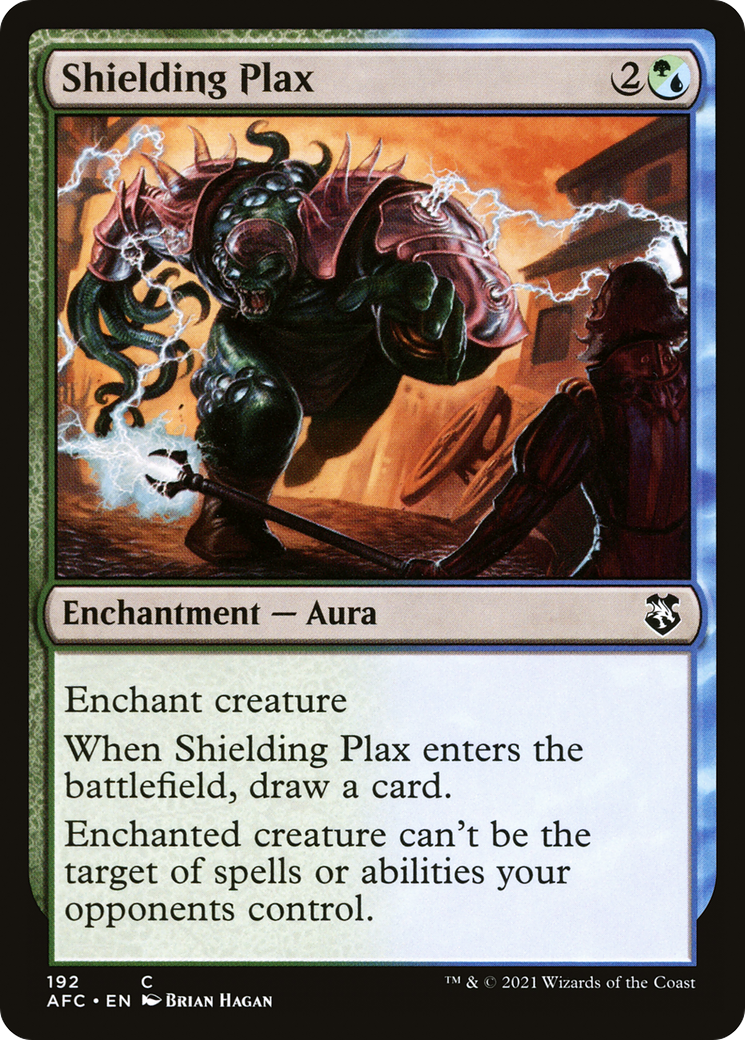 Shielding Plax (192) - Forgotten Realms Commander