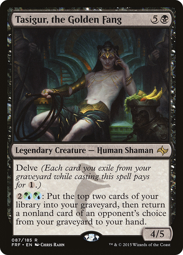 Tasigur, the Golden Fang (087) Foil - Fate Reforged