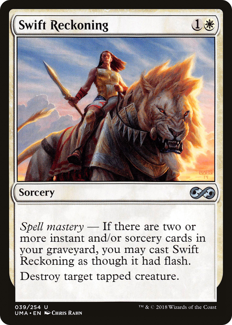 Swift Reckoning (039) Foil - Ultimate Masters