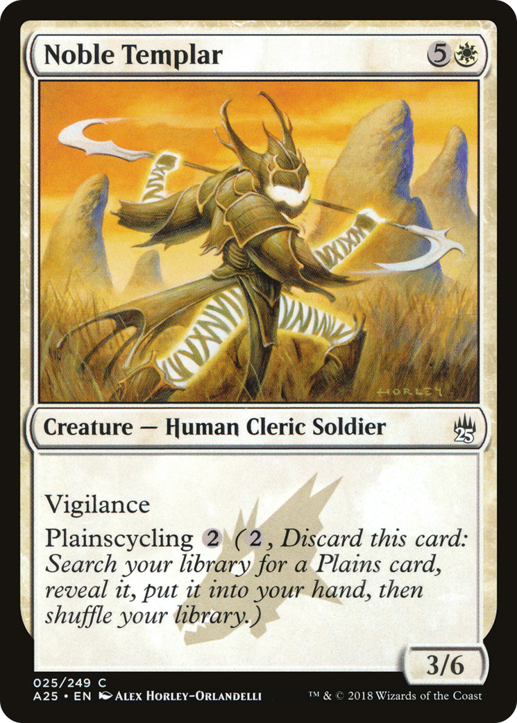 Noble Templar (025) - Masters 25