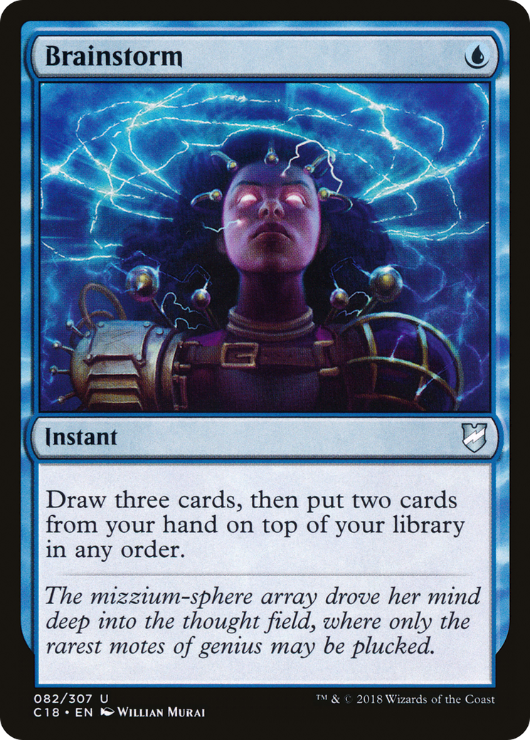 Brainstorm (082) - Commander 2018
