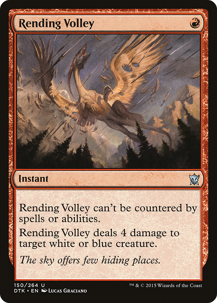 Rending Volley (150) - Dragons of Tarkir