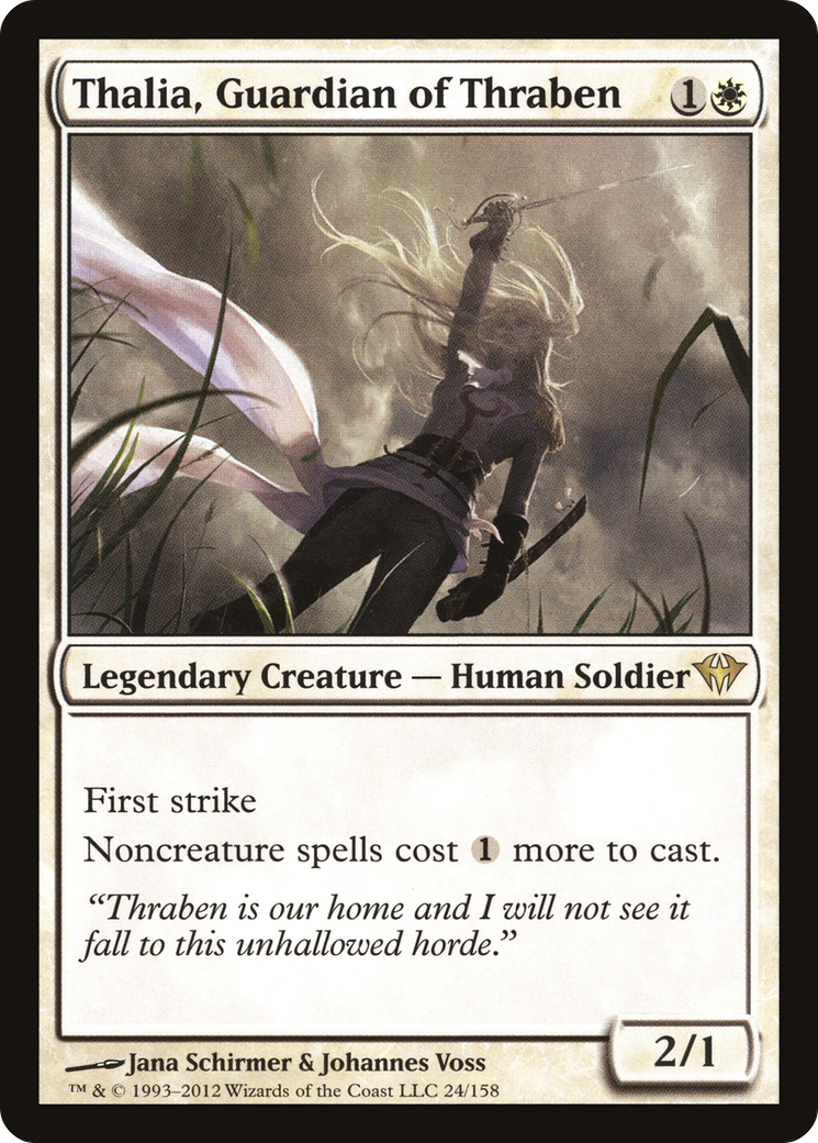 Thalia, Guardian of Thraben (024) - Dark Ascension