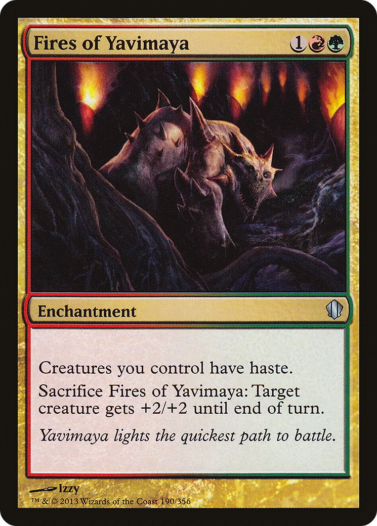 Fires of Yavimaya (190) - Commander 2013