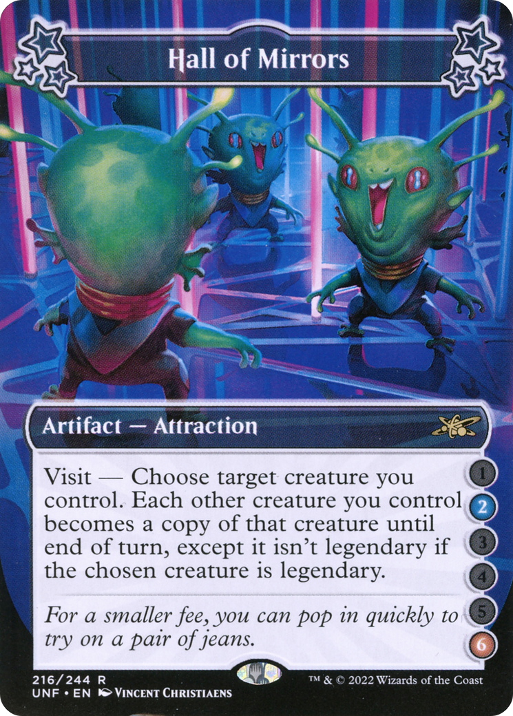 Hall of Mirrors (216a) Foil - Unfinity